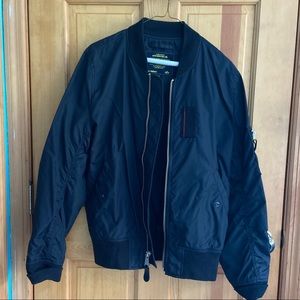 Alpha industries MA-1 bomber jacket heritage black